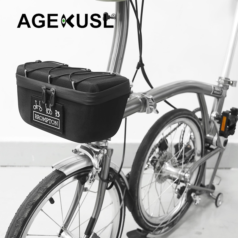 AGEKUSL Bike Front Bag Basket Bags Front Rack Pack Carrier Cycling Bags ...