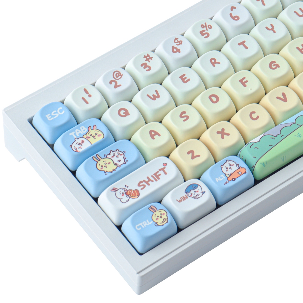 Small Eight keycaps 145 Keys keycaps MOA Profile DYE SUB Personalized
