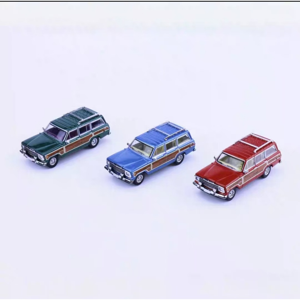 Alloy Die-Casting Car Model 596 Model 1/64 Jeep Jeep Wagoneer Wagoneer ...