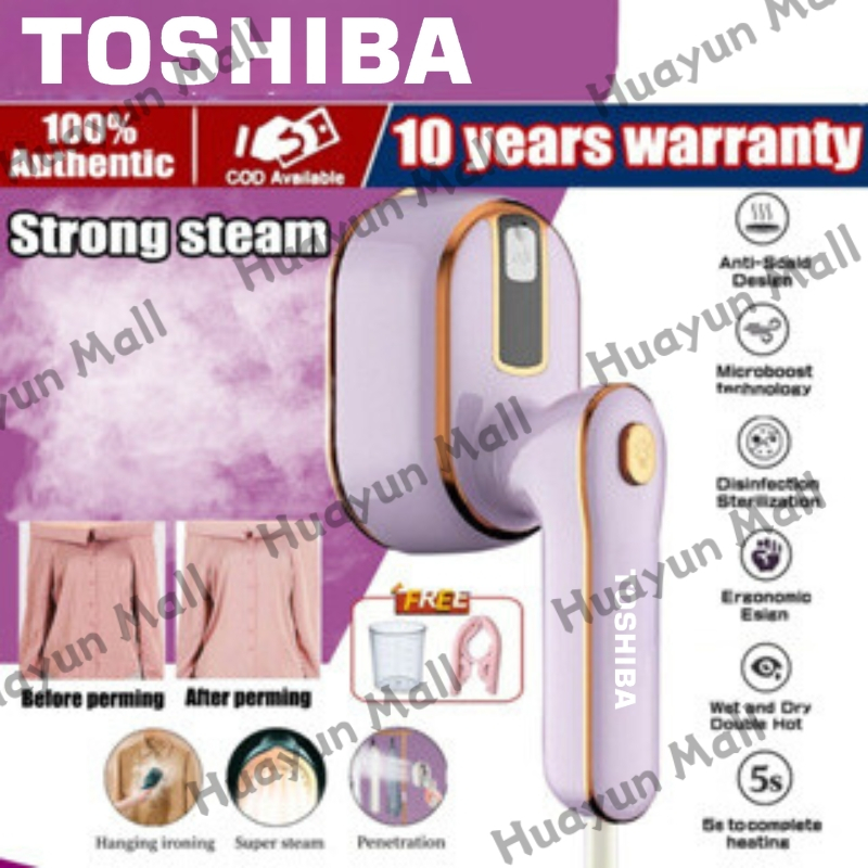 Toshiba 100 Original Wet and dry steam iron travel portable handheld
