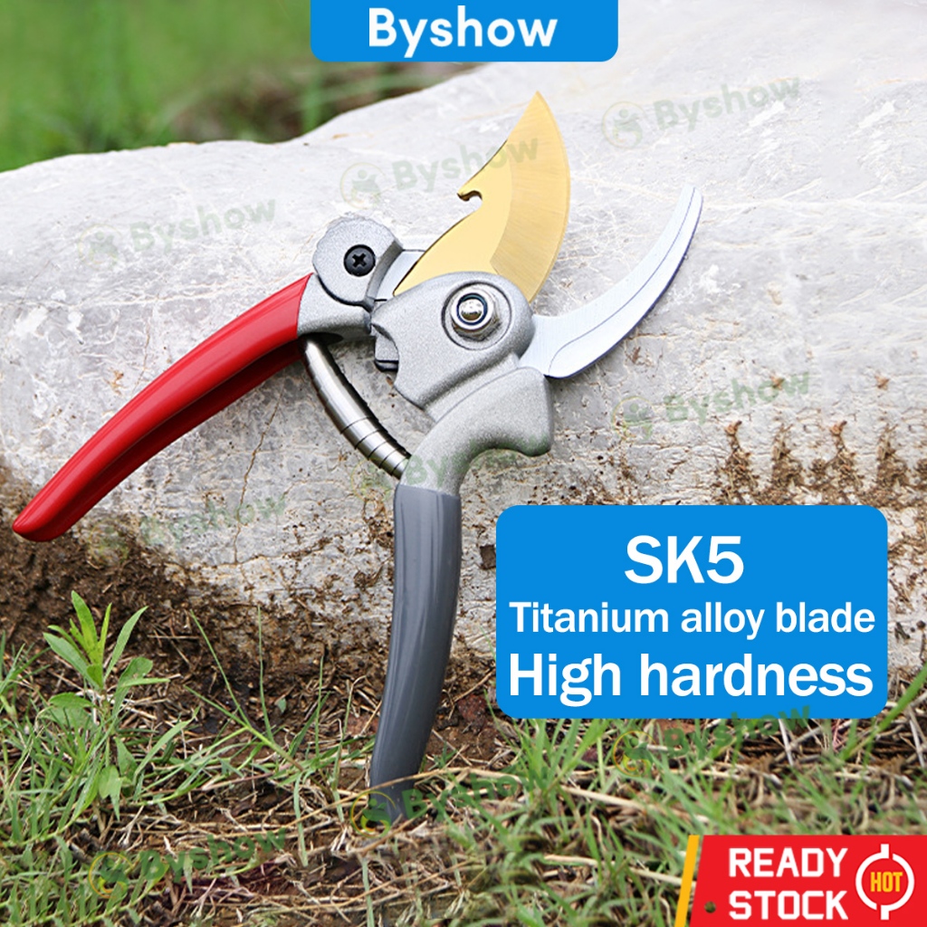【Byshow】Sk5 Pruning Shears Garden Scissors Tree Cutter Plant bonsai ...