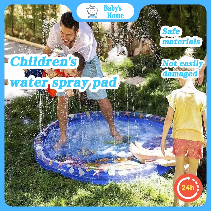 170cm Splash Pool Sprinkle Fountain Pad Sprinkler for Indoor Outdoor ...