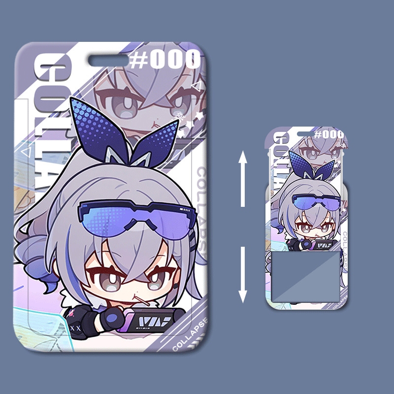 Honkai: Star Rail card holder Aventurine Acheron cute version student  school card sleeve | Shopee Malaysia