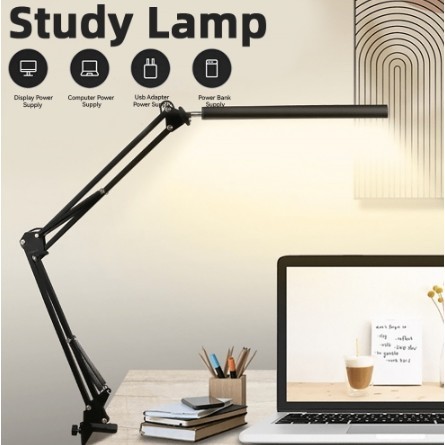 3 Light Colors LED Desk Table Lamp Study Table Light Eye Protection ...