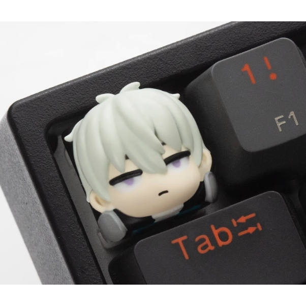 Humha artisan keycap Kaiju No. 8 keycap Hand made Resin keycap ...