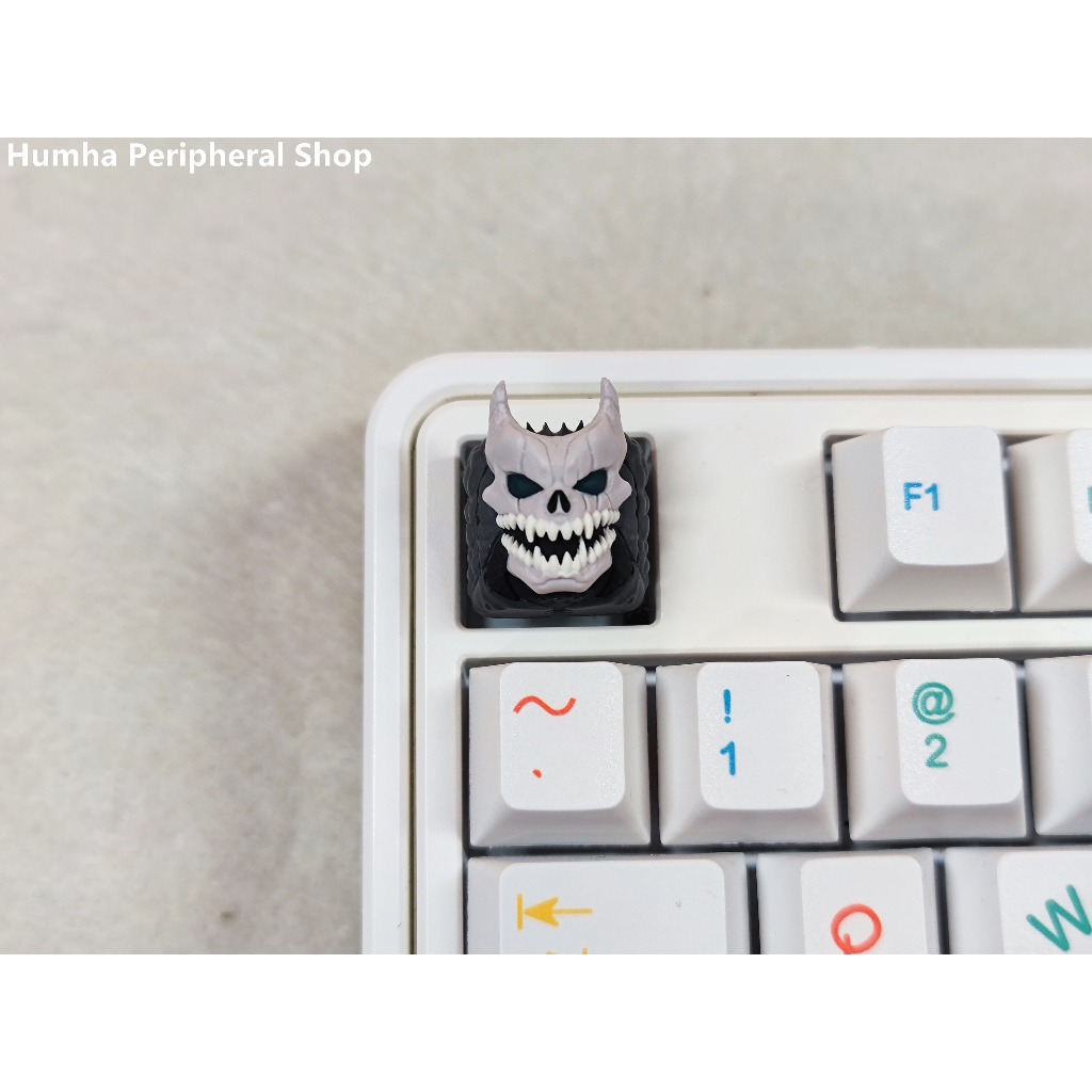 Humha artisan keycap Kaiju No. 8 keycap Hand made Resin keycap ...