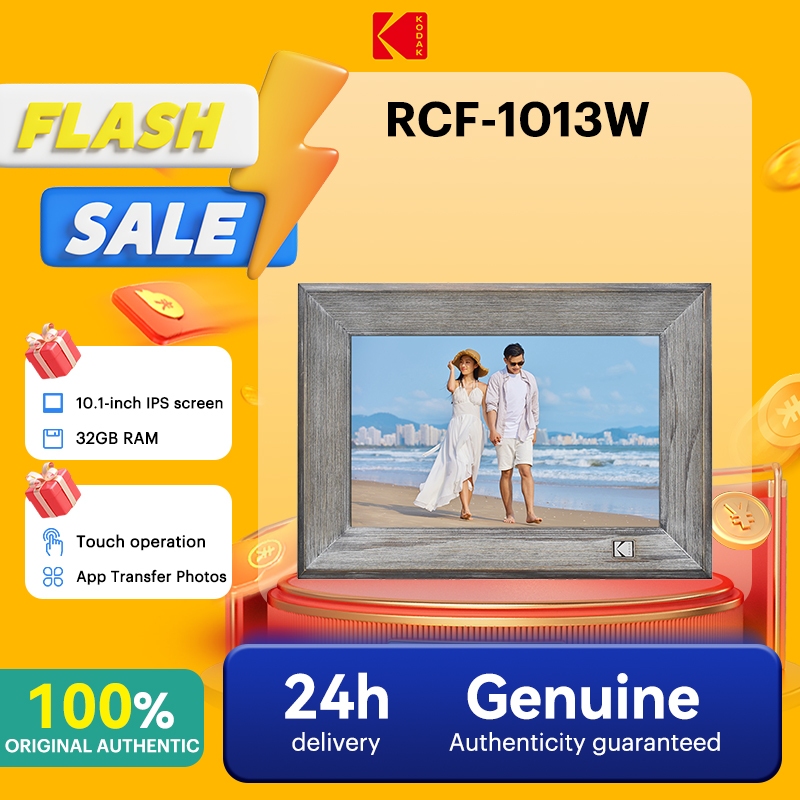 Kodak RCF-1013W WiFi 10.1-inch Digital Photo Frame, 1280*800 HD IPS ...