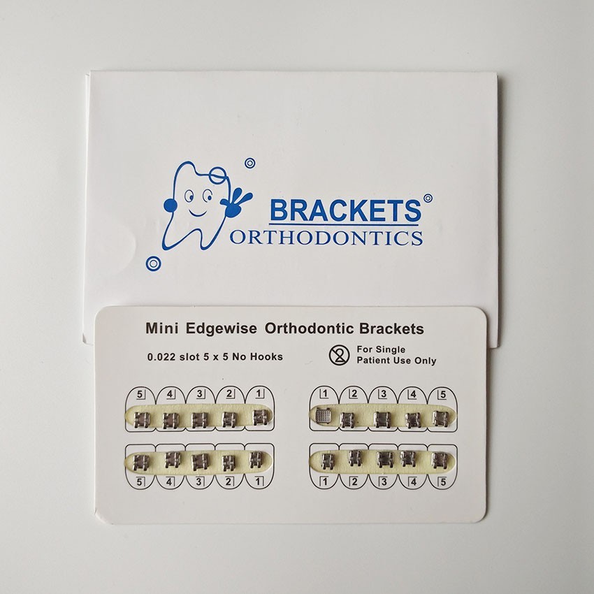 20pcs/set Metal bracket with stainless steel brackets Orthodontic ...