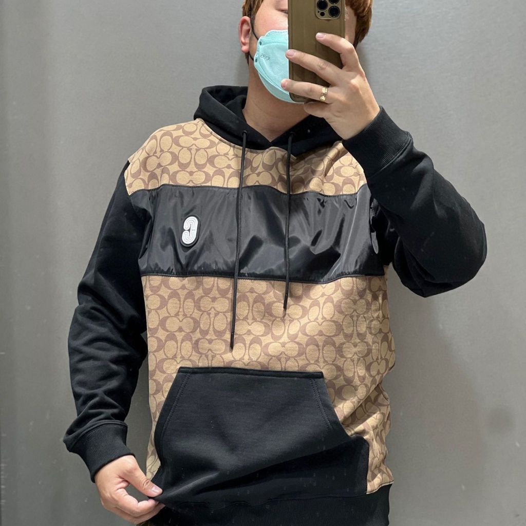 2024 New Style COACH Men s Sweatshirt COACH Hoodie Hooded Top Men Women Same Style Shopee Malaysia