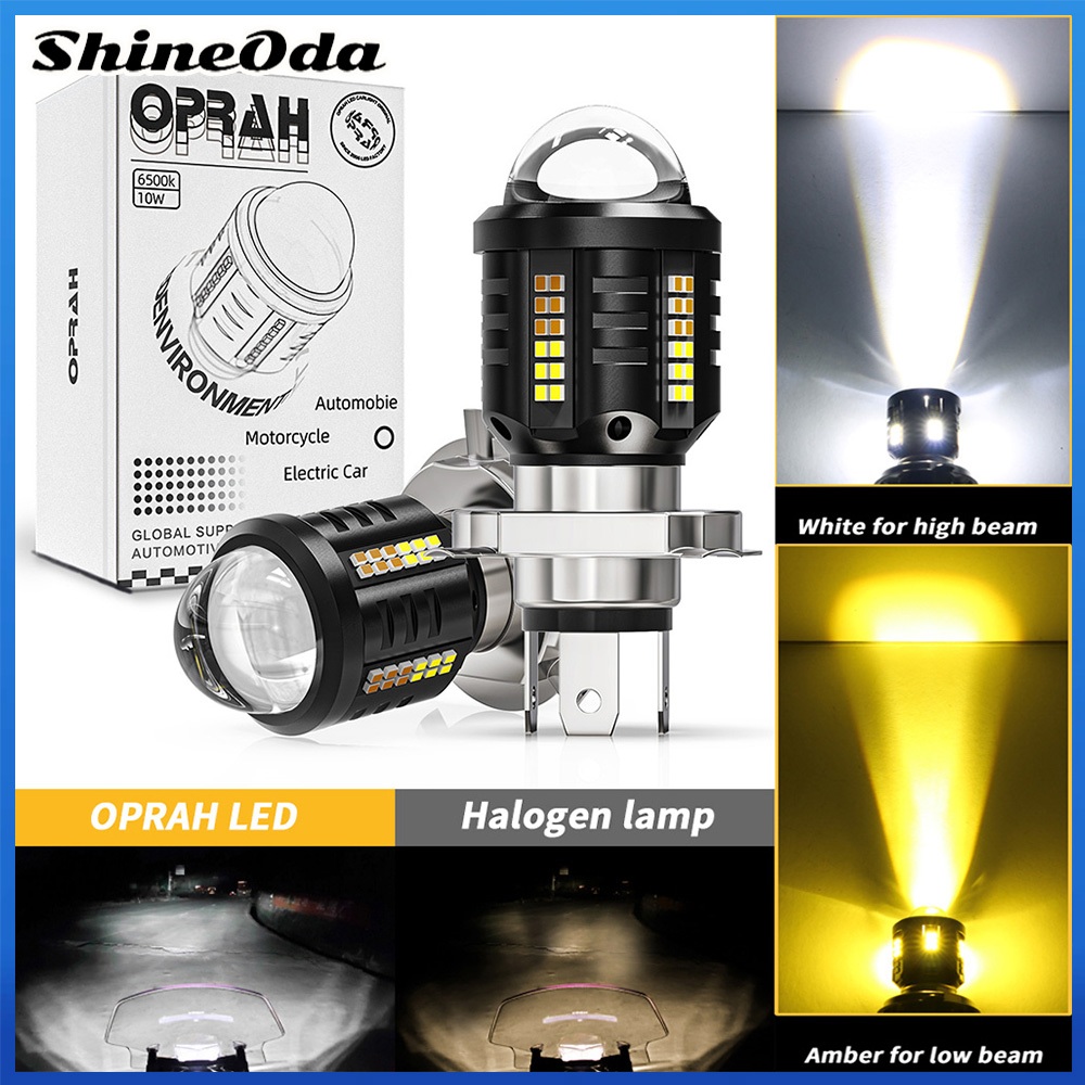 T19 Motorcycle Headlight H4 BA20D P15D LED 12-80V 20000LM LED Moto Lights Hi Lo Beam White Yellow Lamp For Motobike Scooter I.635144877 - View #5