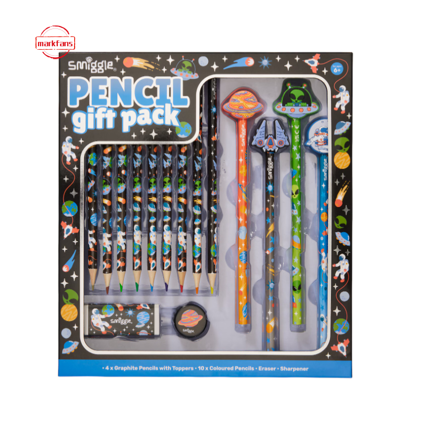Smiggle Astronaut Space Pencil Gift Pack | Shopee Malaysia