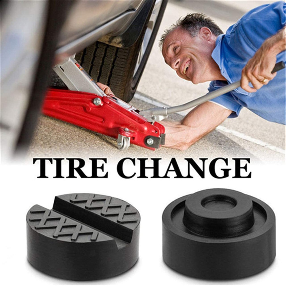 Car Jacks Rubber Mat Frame Protector Universal Slotted Car Jacks Rubber ...
