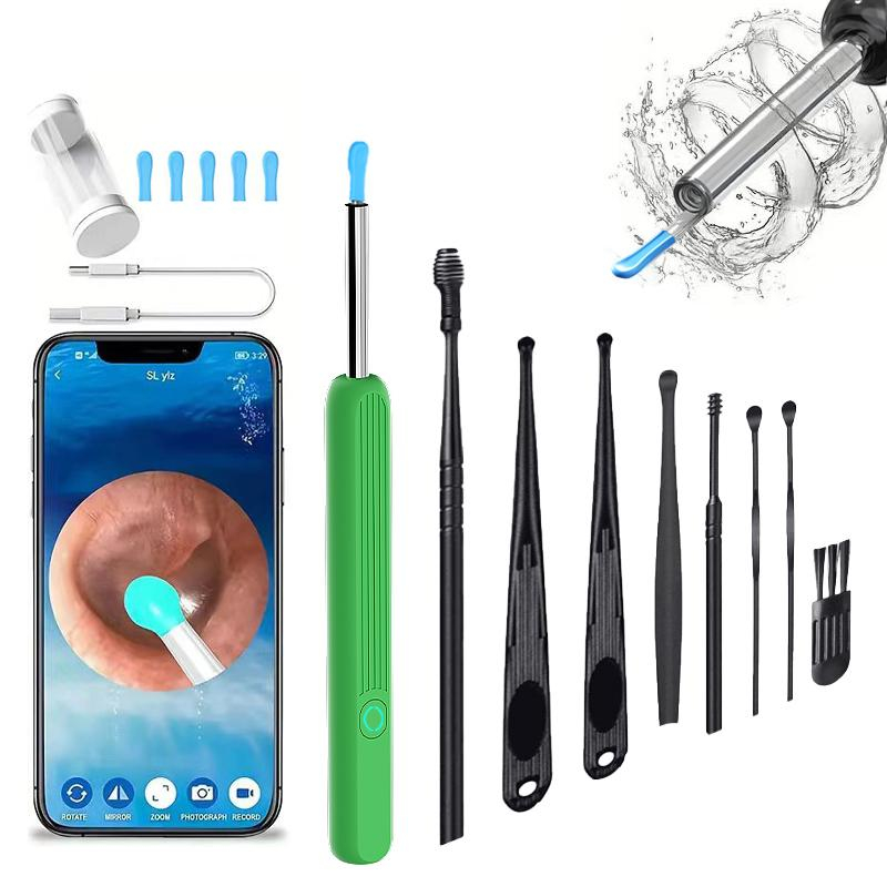 Smart Visual Wireless Ear Pick Otoscope Ear Wax Removal Tool with