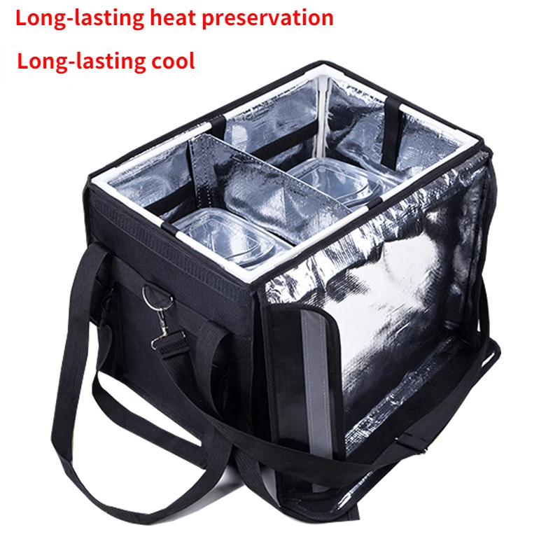 Food Delivery Bag Waterproof Thicken Thermal Insulated Food rider ...