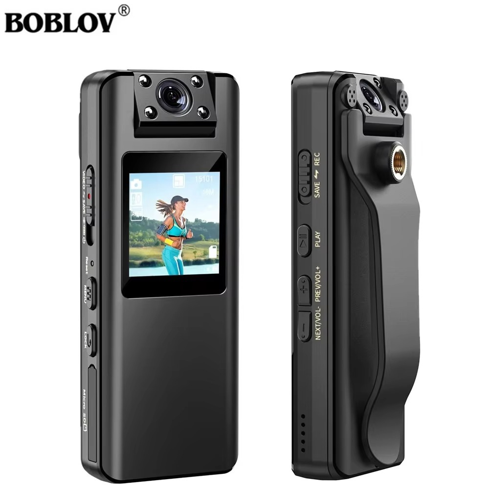 BOBLOV A22 16GB Body Camera, 2200mAh Battery Bodycam with