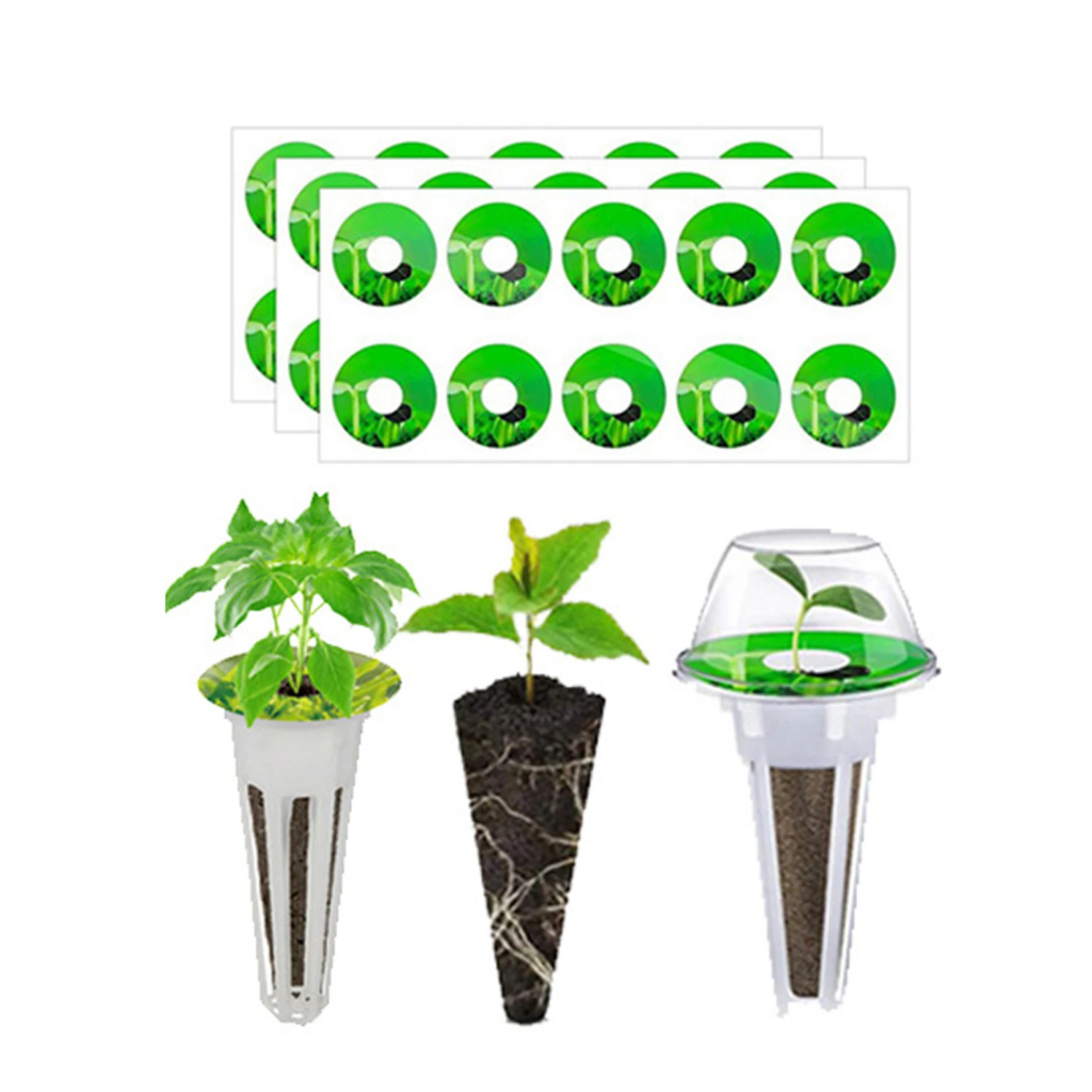 10/30Sets Hydroponic Plant Labels Seed Pot Labels Sticker for Mark ...