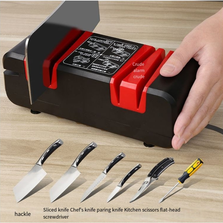 Electric Knife Sharpener Professional Kitchen Sharpening Stone Grinder ...