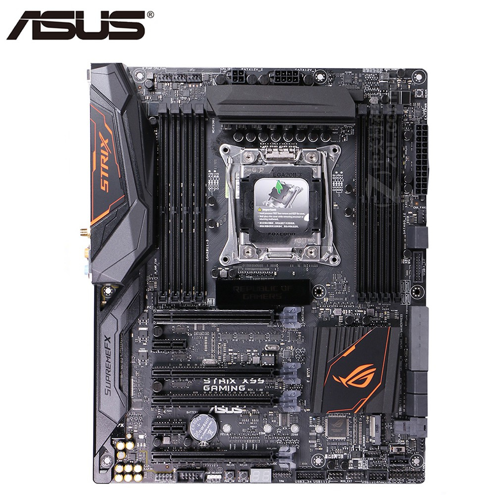 ASUS ROG STRIX X99 GAMING X99-E WS/USB 3.1 Gamer Kingdom Raptor ...