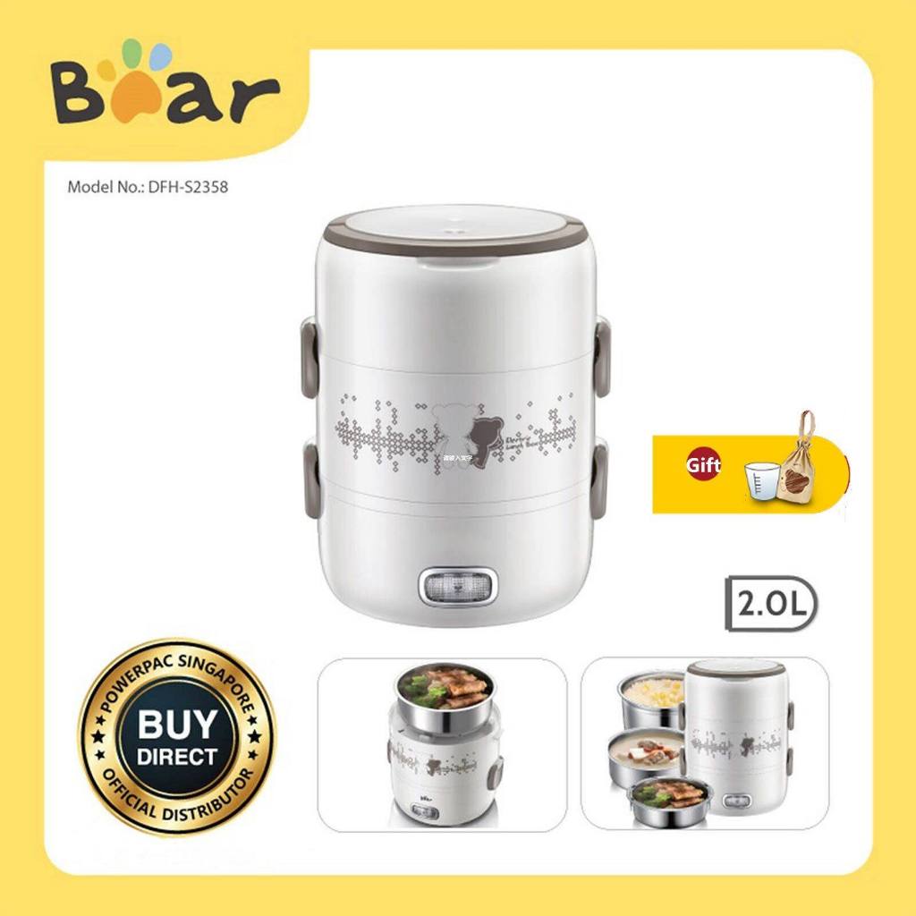 Original Bear electric lunch box pluggable electric heating steamed ...