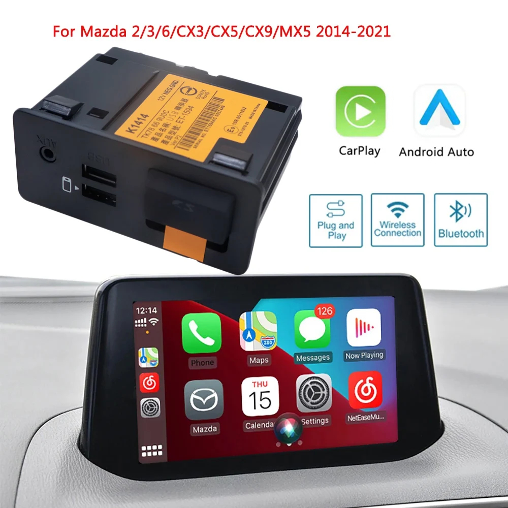 Upgrade Cost AMprime Mazda Apple Carplay Y Android Auto Retrofit