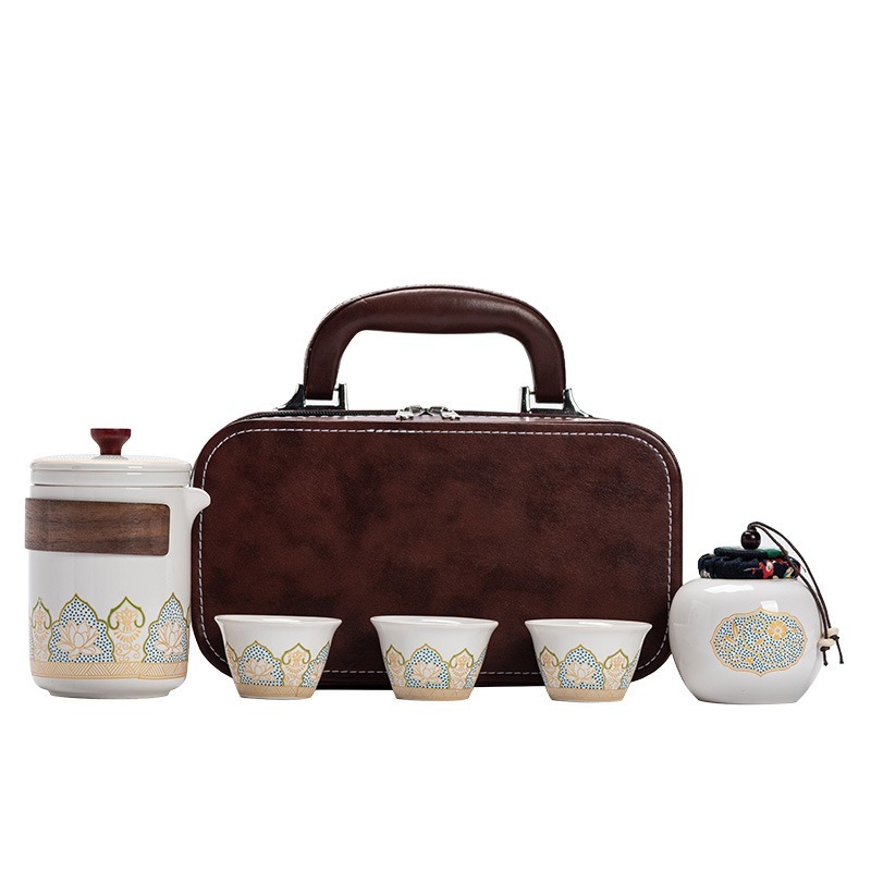 Travel Tea Set Portable Kung Fu Tea Set | Shopee Malaysia