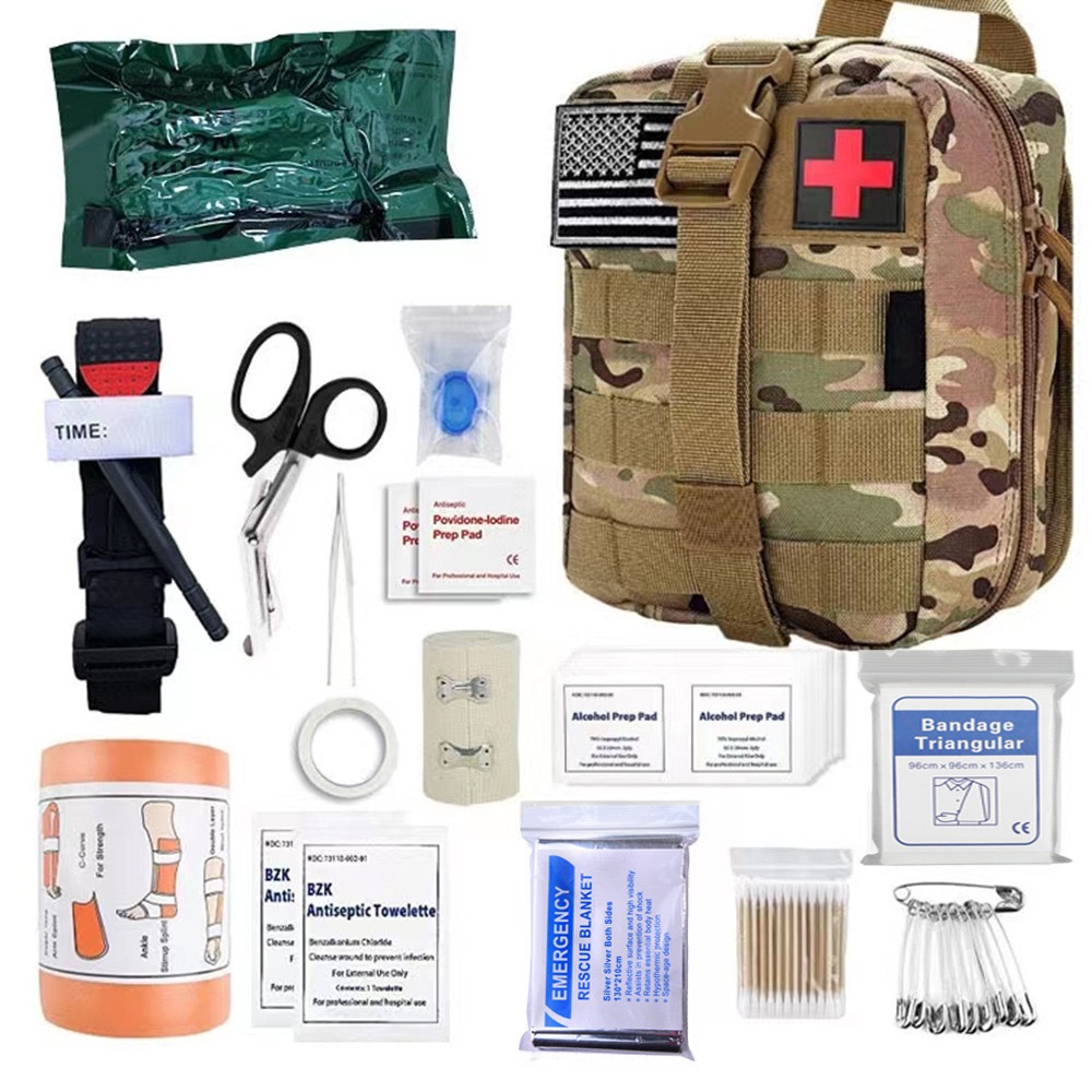 Medical Pouch Tactical First Aid Kit Army Outdoor Hunting Camping