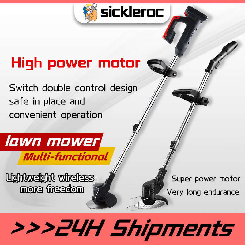 Highpower battery Cordless Grass Cutter Electric Lawn Mower Lithium