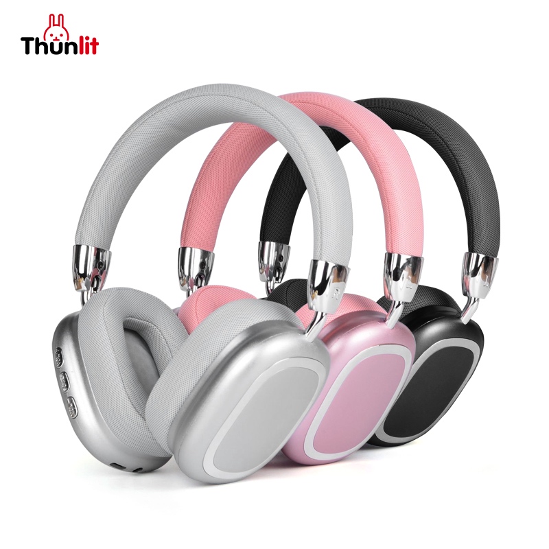 Thunlit Noise Cancelling Wireless Bluetooth Headphones With HD Microphone - Main Image