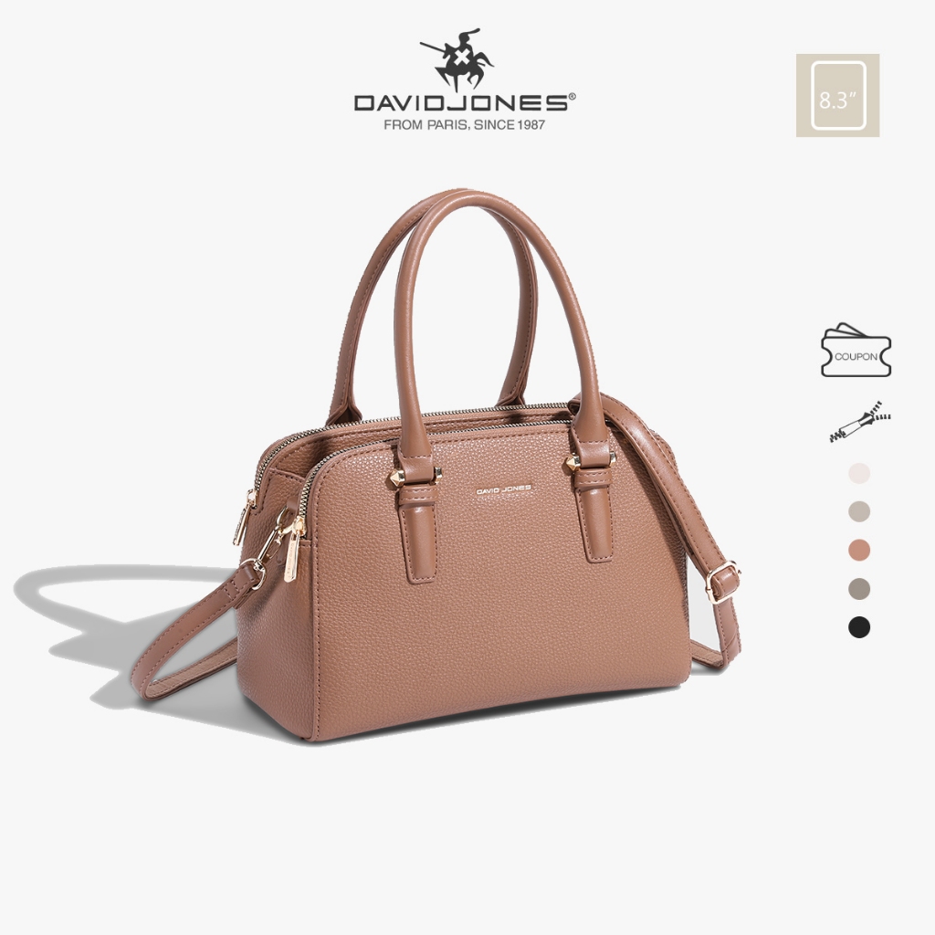 David Jones Paris women shoulder bag pu leather lady handbag Shopee Malaysia