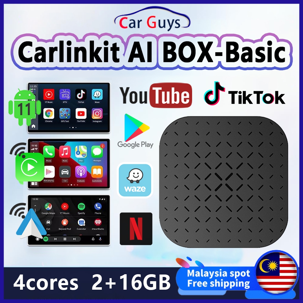 Carlinkit tbox Car Ai Box Carplay Adapter android auto Wired to ...