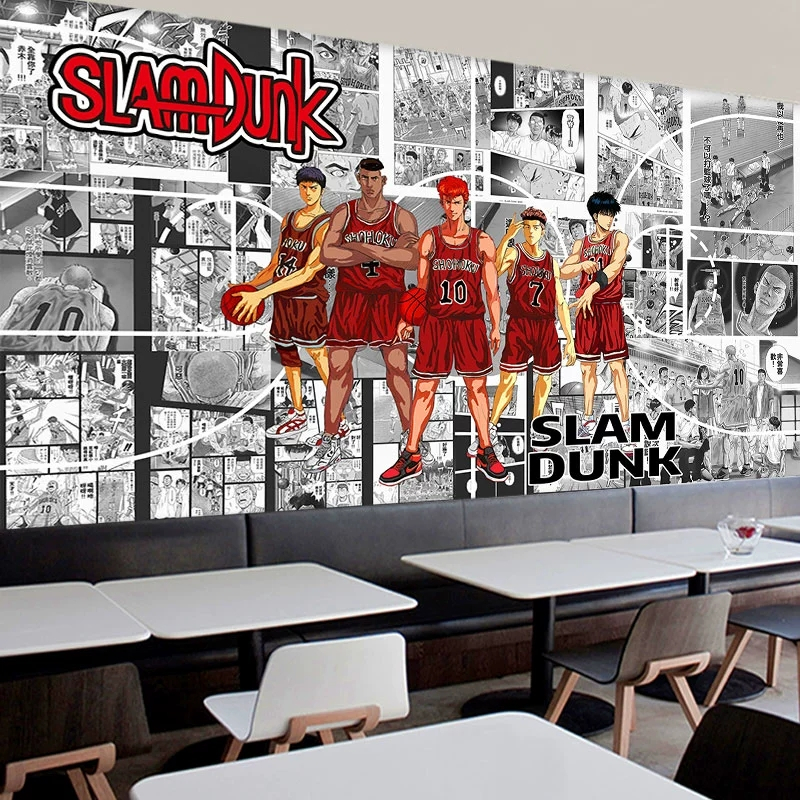 Slam Dunk Wallpaper Sakuragi Flower Road Kaede Rukawa Boy Bedroom ...