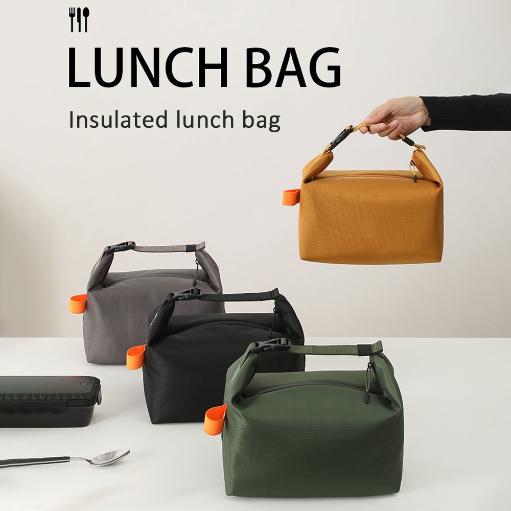 NOKR Lunch Bag for Women & Men Fresh Keep Lunch Box, Small Leakproof