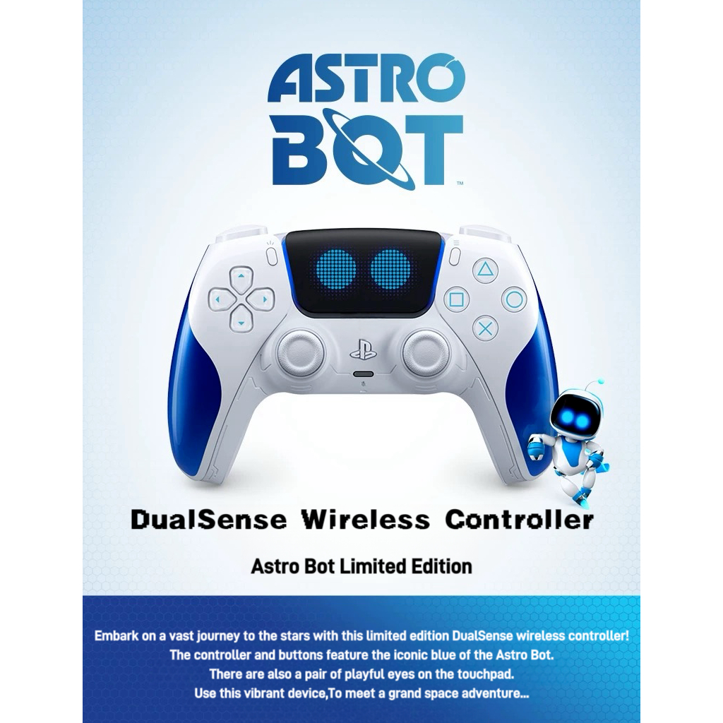 Sony PS5 Controller Astro Bot Limited Edition Shopee Malaysia
