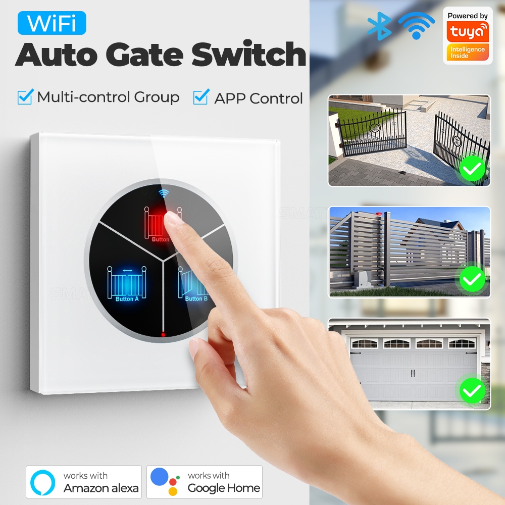 SMATRUL WIFI Tuya Smart Home Automatic Garage Gate Electric Autogate ...