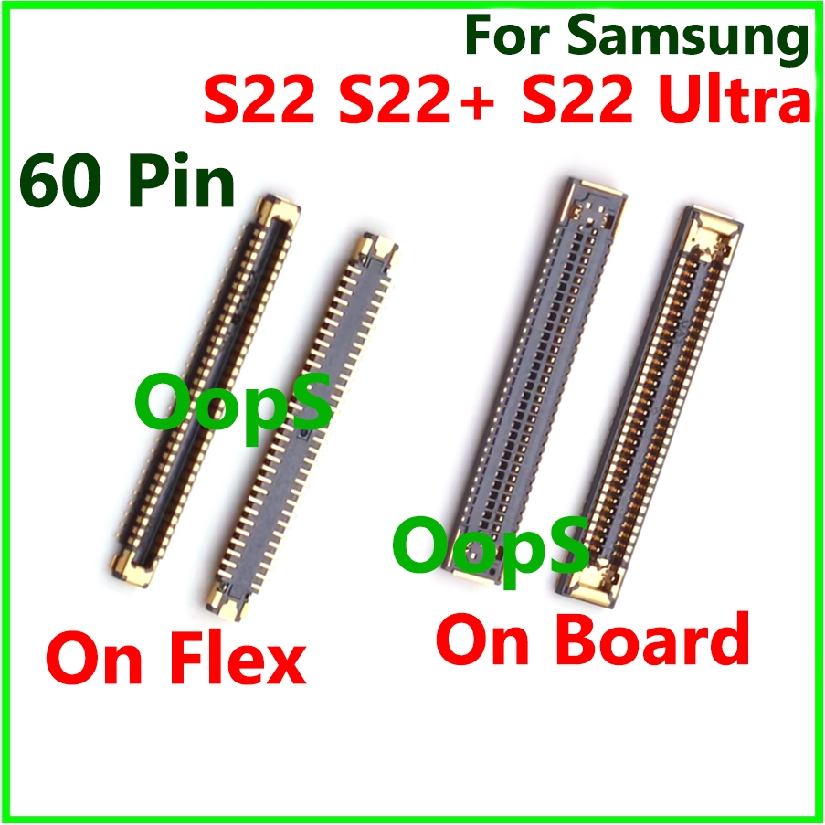 For Samsung S22 Ultra/ S22 Plus + LCD Screen FPC On Main Board Flex ...