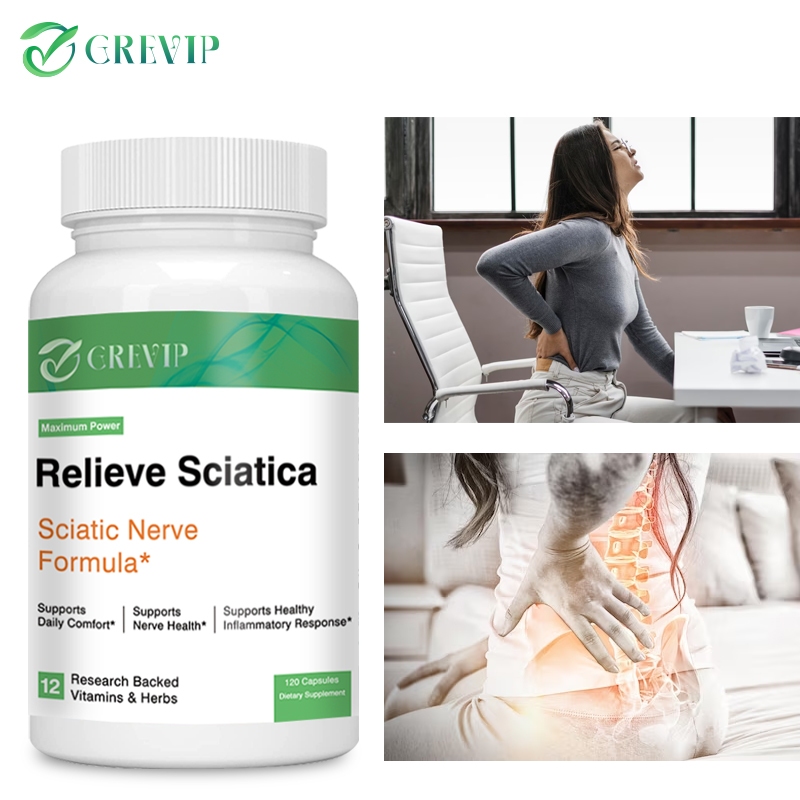 GREVIP Relieve Sciatica for Lower Back, Hips, Waist, Leg Discomfort and ...