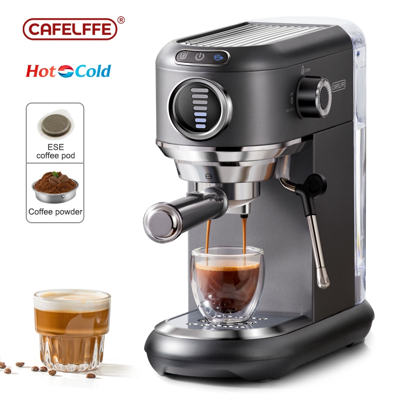 Cafelffe Coffee Machine Espresso Household Small Full Semi-Automatic ...