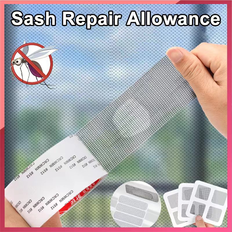 Window Screen Repair Patch Kit Screen Door Replacement Repair Tape Self ...