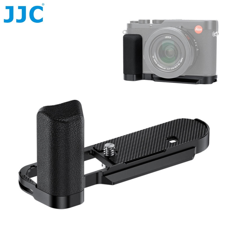 JJC Metalen handgreep voor Leica D-LUX8 Camera met Arca Zwitsers type Quick Release Ontwerp Verbetert Hand-held Gevoel voor Youtuber Vlogger Video- opname