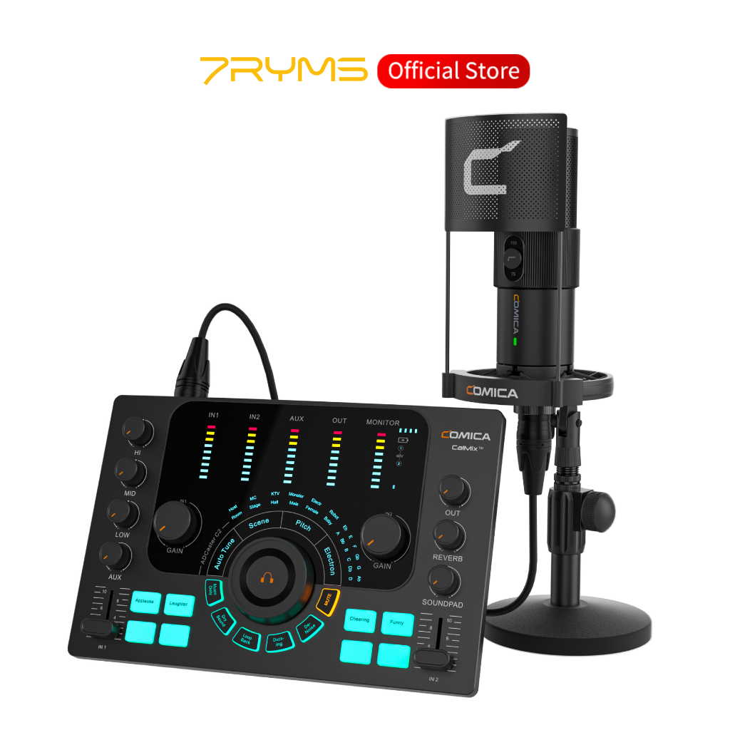 Comica ADCaster C2 Streaming/Podcasting/Recording Multi-functional ...