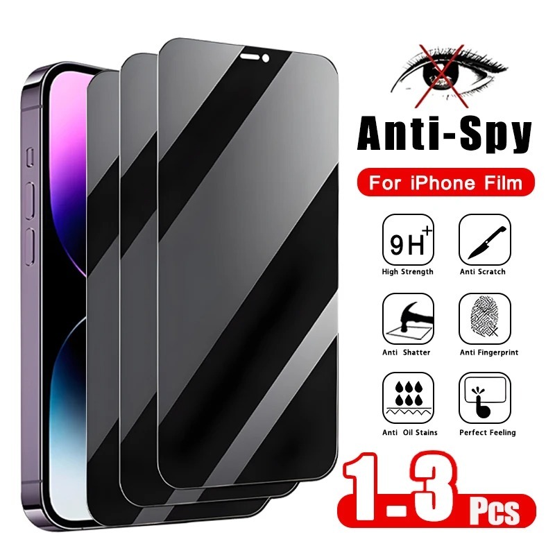 thumbnail image 2 of 3-Pack Tempered Glass Screen Protector For IPhone – Fits 16 Pro Max, XR, X, 8, 7, 6, 5, SE – 9H Hardness, Clear, Anti-Scratch 2 of 5
