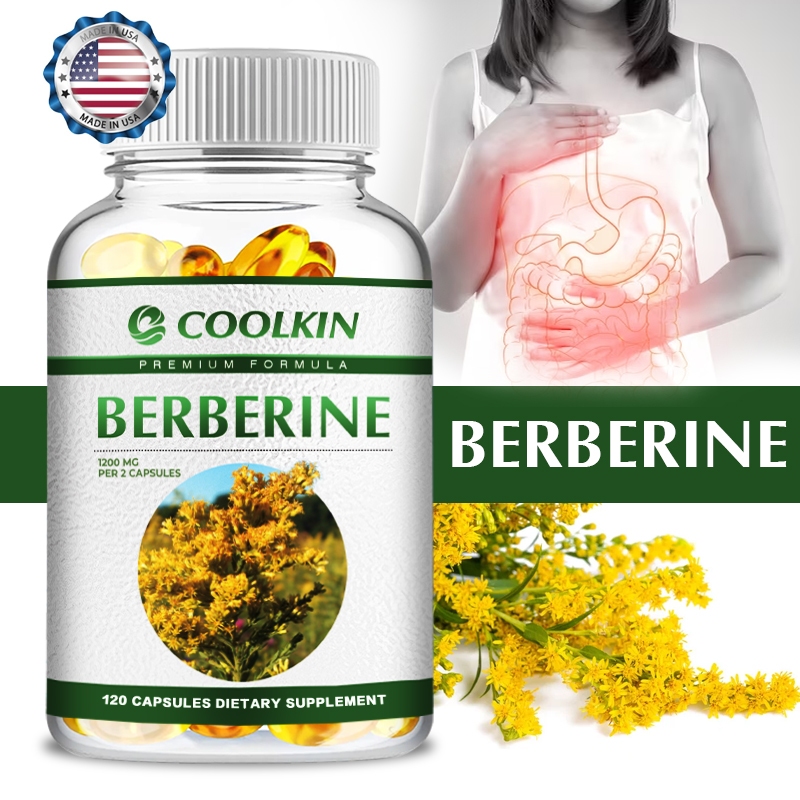 COOLKIN BERBERINE Auxiliary agents 1200mg for Cardiovascular Support