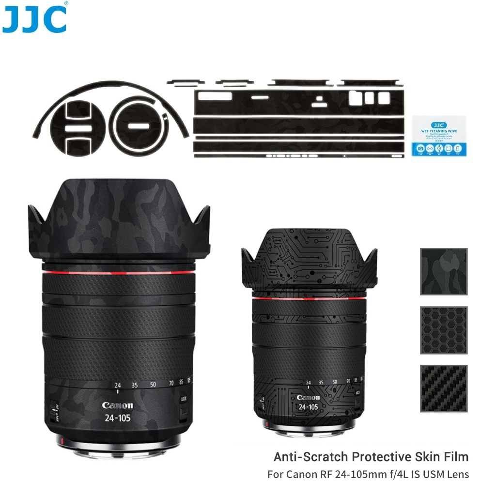 JJC Anti-Scratch Lens Sticker Decoration Protective Skin Film for Canon ...