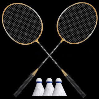 Sports Badminton Racket Birdie Set Badminton Equipment for Adults 2 ...