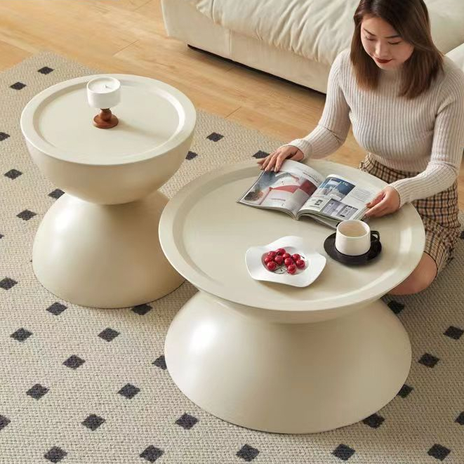 New Household Iron Coffee Table Living Room Bedroom Small Apartment ...