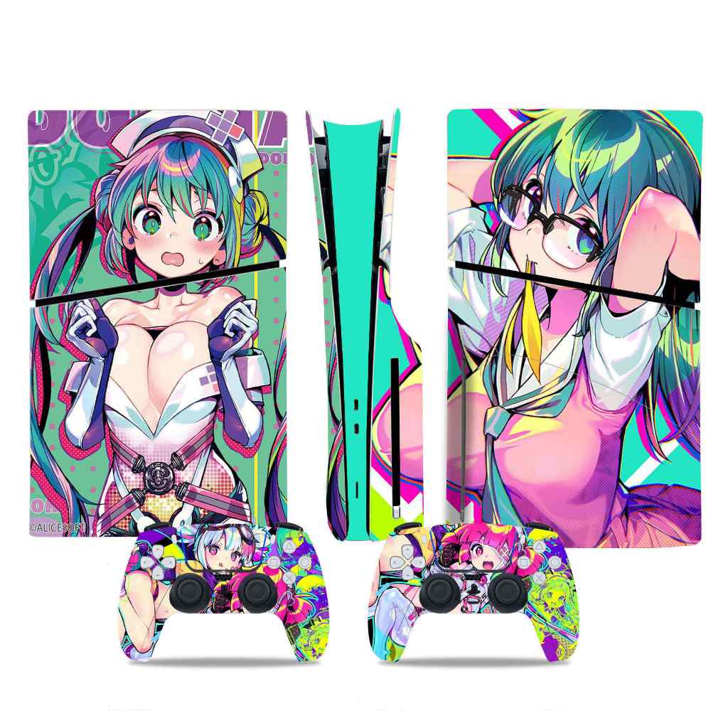 Nuovo Anime Autoadesivo Della Pelle Della Decalcomania Della Copertura per Xbox