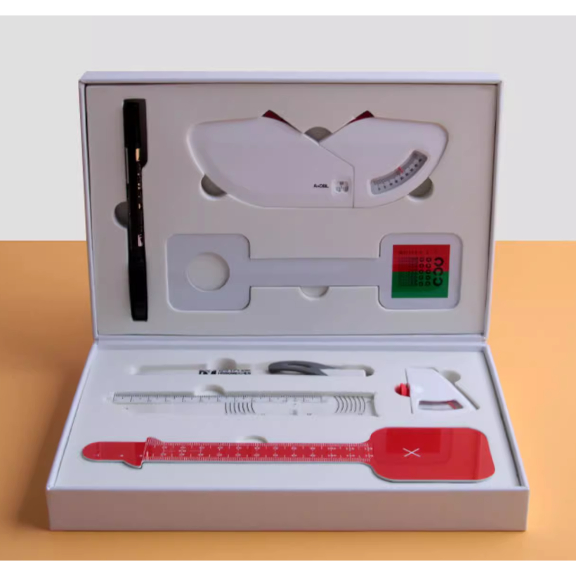 Eyewear measurement kit radian ruler pupillary distance ruler Amsler ...