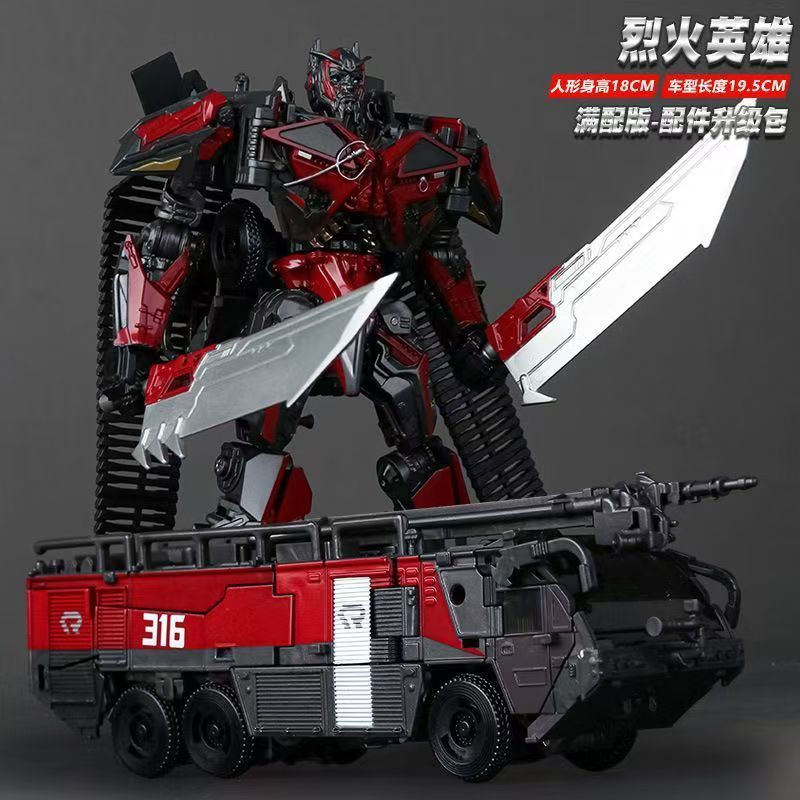 Perfect Transformation BAIWEI TW1024 Sentinel Prime Fire Engine Truck ...