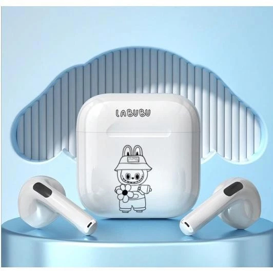 Labubu Earbuds POPMART earphones HiFi Sound Quality Cartoon Headset For ...