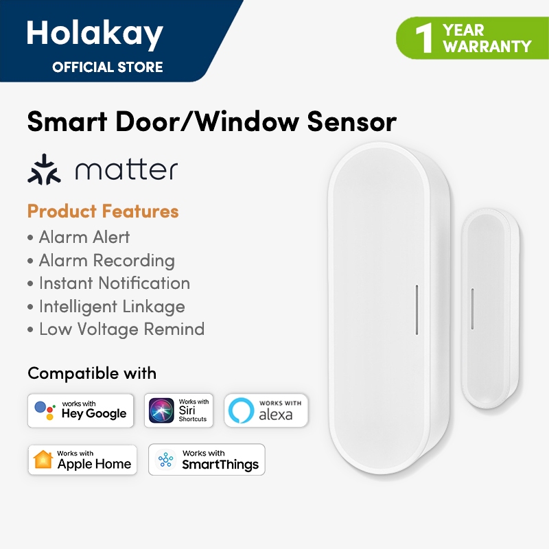 Tuya Matter Thread Door Window Sensor USB Powered Smart Home Wireless Detector Work With HomeKit Alexa Google Home SmartThings - 30